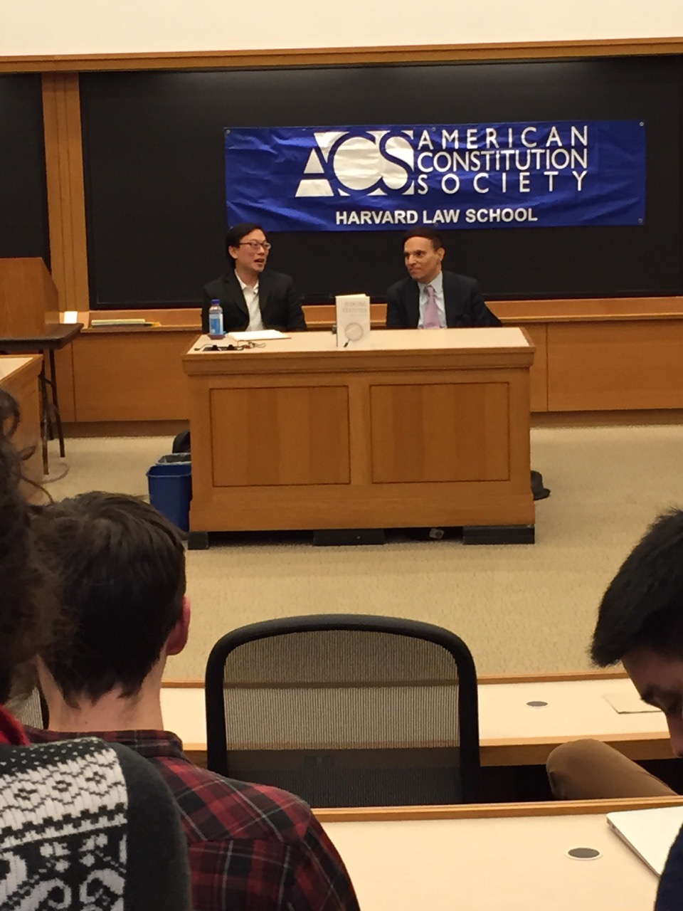 Chief Judge Katzmann Discusses His New Book Judging Statutes Harvard Law School I American
