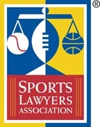 Sports Lawyers Association logo.