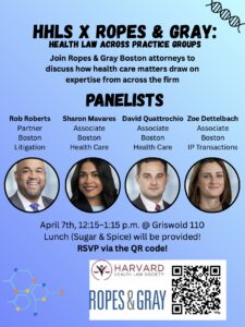 Flyer for Ropes & Gray Panel