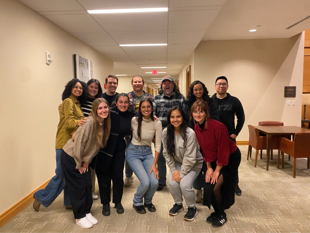 Group of people posing.