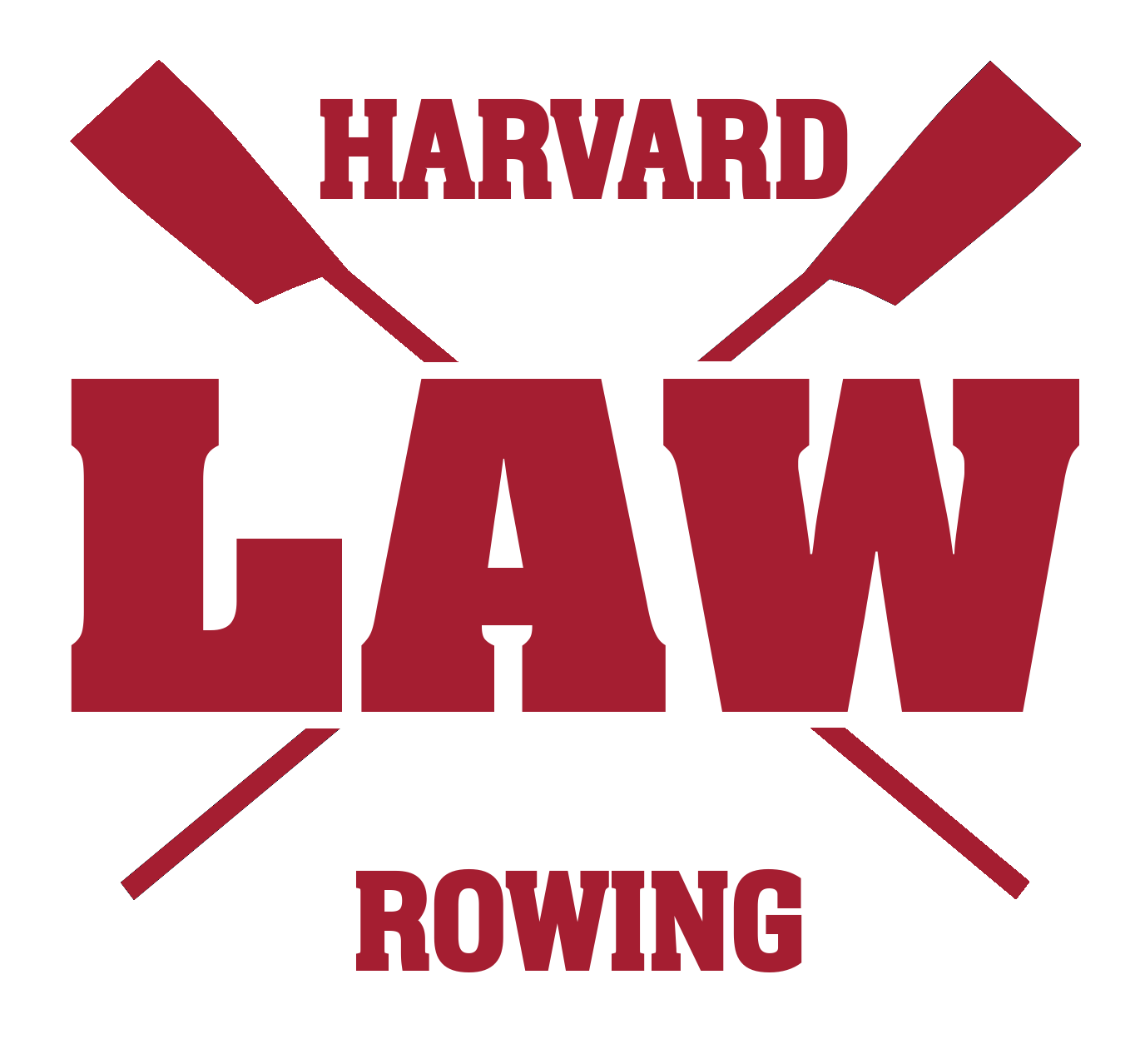 HLS Rowing Logo_2020 FINAL_transparent BIG Harvard Law School Rowing Club
