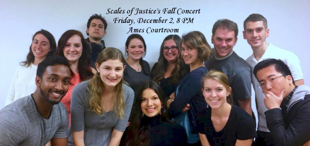 Scales members at fall concert. 